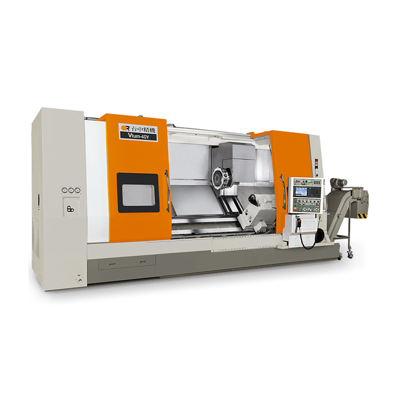 台中精机：大旋径硬轨系列CNC车床 Vturn-40