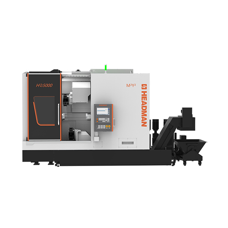 海德曼：Hi5000M²Y²卧式双主轴并行复合加工机