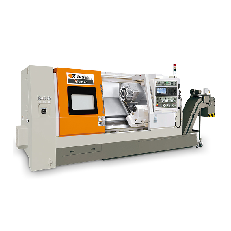 台中精机：大旋径硬轨系列CNC车床 Vturn-45