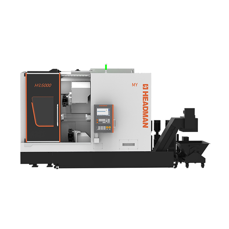 海德曼：HI5000MY卧式双主轴并行复合加工机