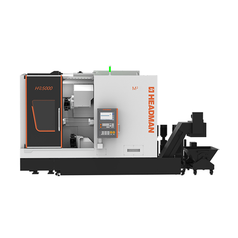 海德曼：HI5000M2卧式双主轴并行复合加工机