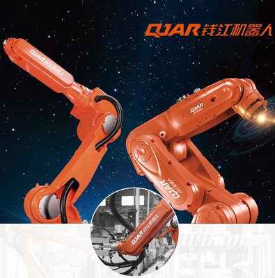 钱江机器人：广泛应用于汽摩配、3C、五金、食品饮料、金属加工等行业